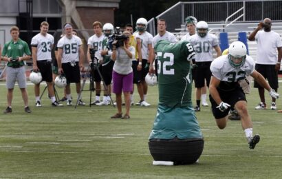 Ivy League Football Coaches Move to End Tackling in Regular-Season Practices